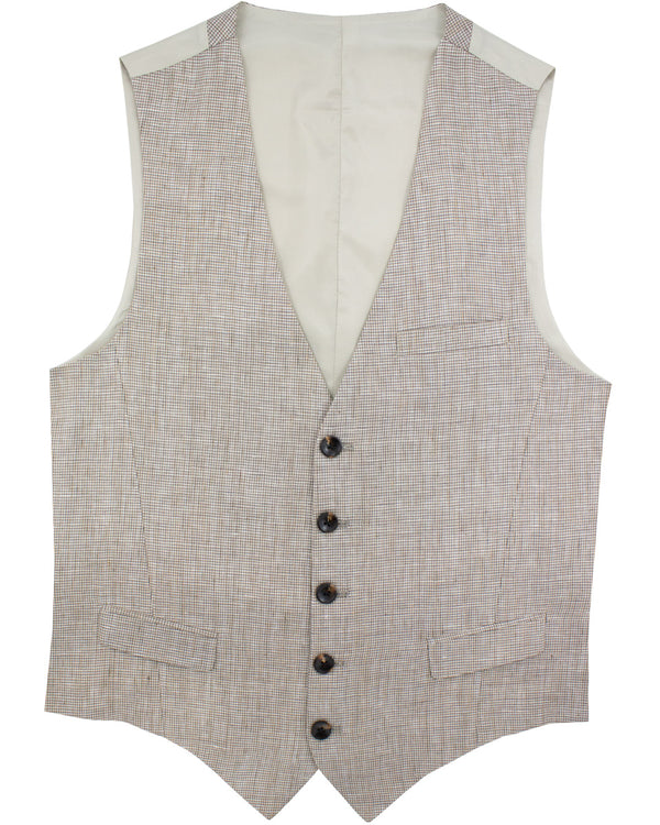 Percy Linen Waistcoat - Orion